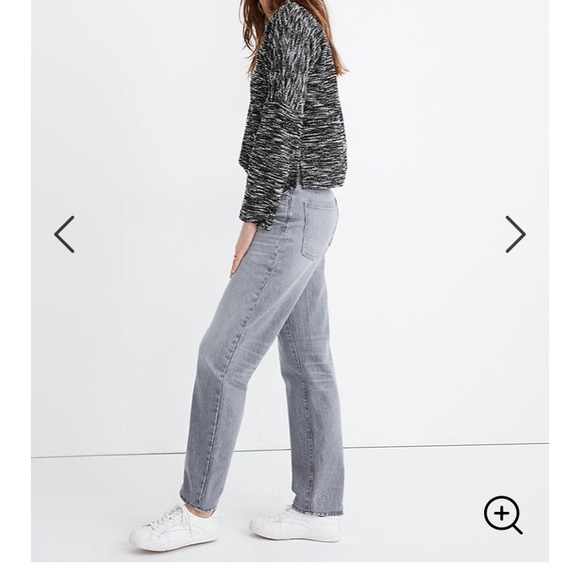 Madewell Dadjean in Pale Grey - Picture 2 of 5